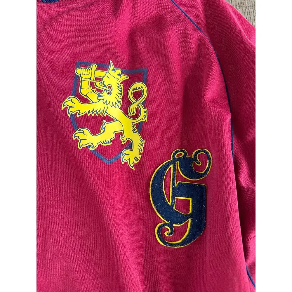 Le Jean De Marithe Francois Girbaud VTG Full Zip Jacket Red Big Tall Men 3XL Y2K